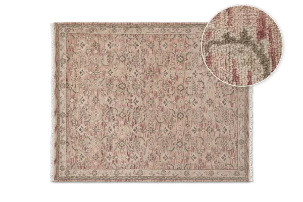 Cuzco Area Rug, Maroon, 7.5'x9'