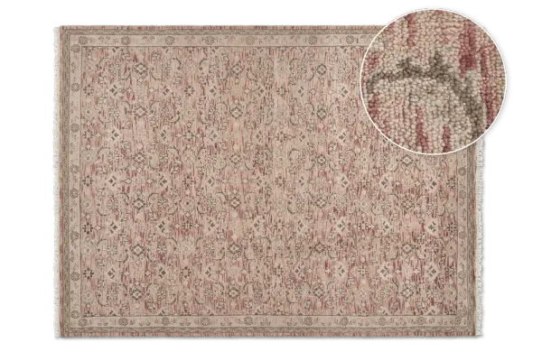 Cuzco Area Rug, Maroon, 9'x12'