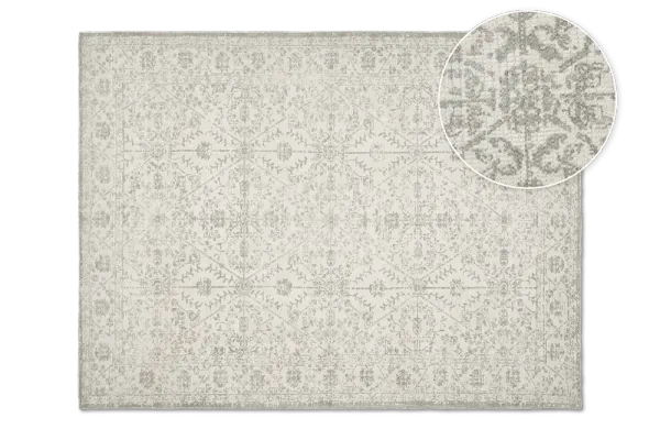 Nola Area Rug, Ivory, 9'x12'