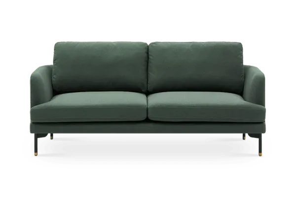 Pebble Loveseat, Forest Green