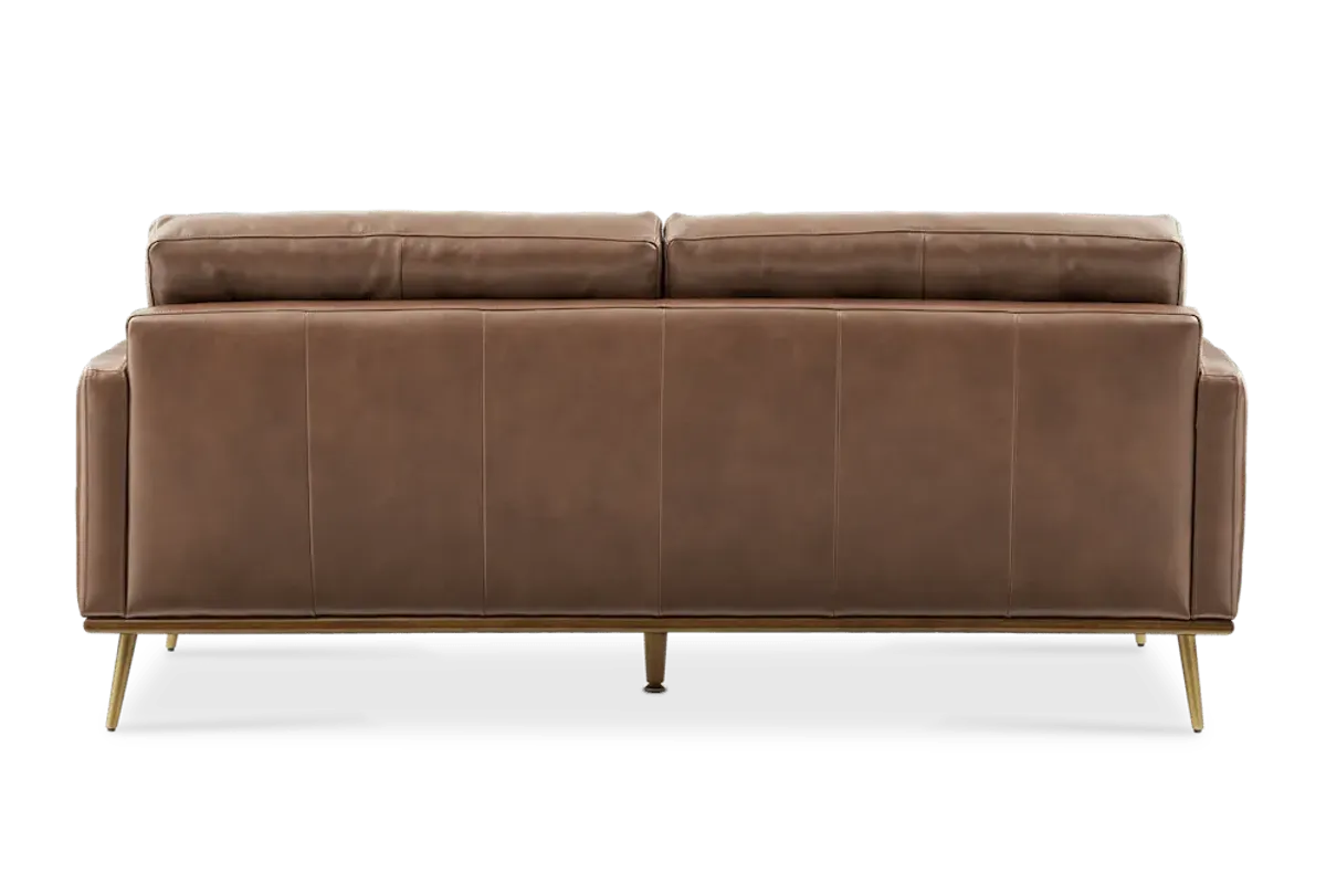 Isaac Leather Sofa
