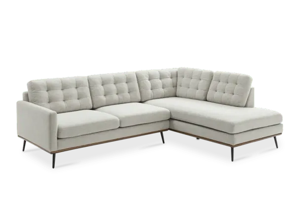 Isaac Bumper Chaise Sectional Sofa