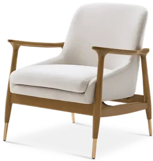 Desmond Armchair, (Performance Anderson) Cream