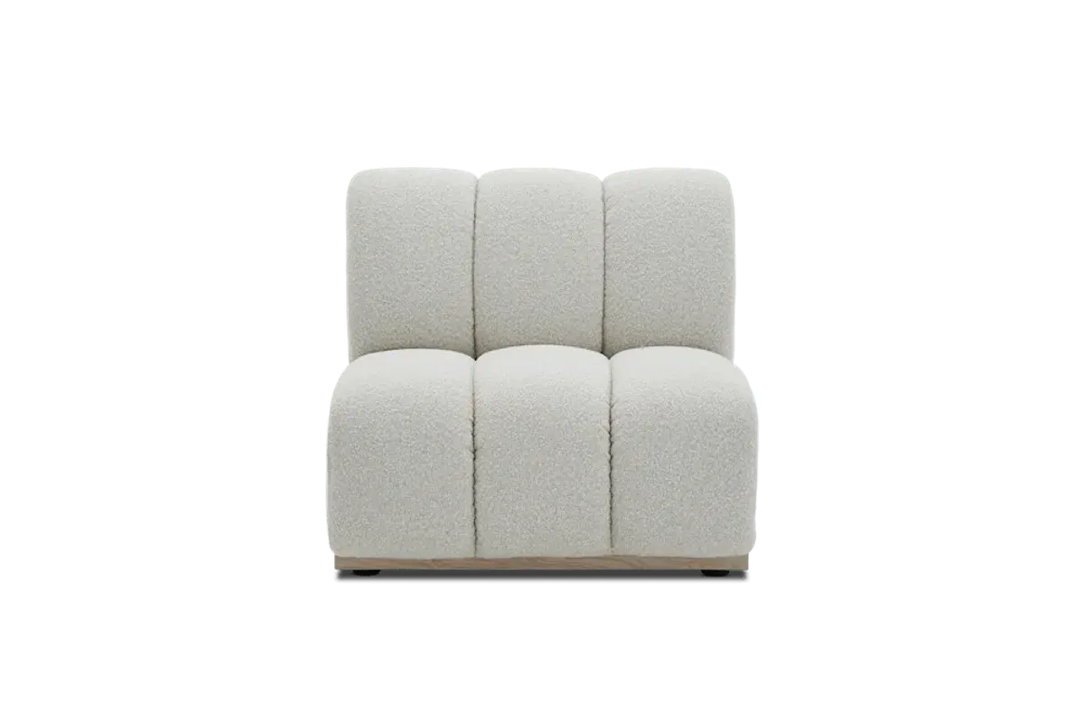 Marlow Performance Bouclé Armless Sofa