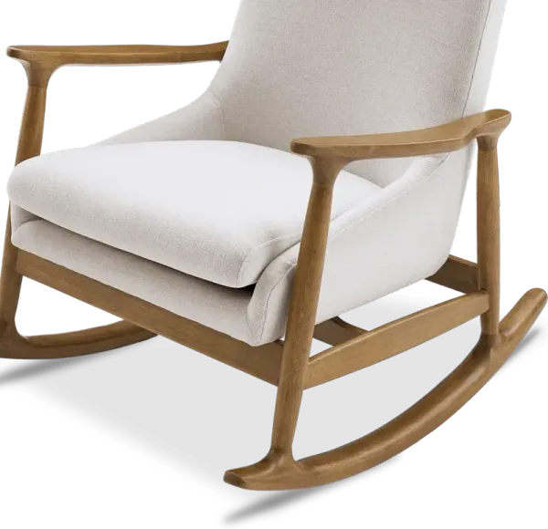 Desmond Rocking Chair, (Performance Anderson) Cream