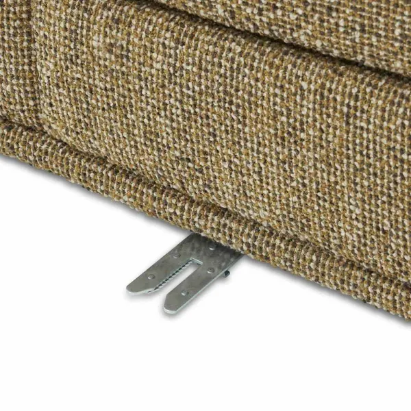 Solari Performance Fabric Armless Sofa