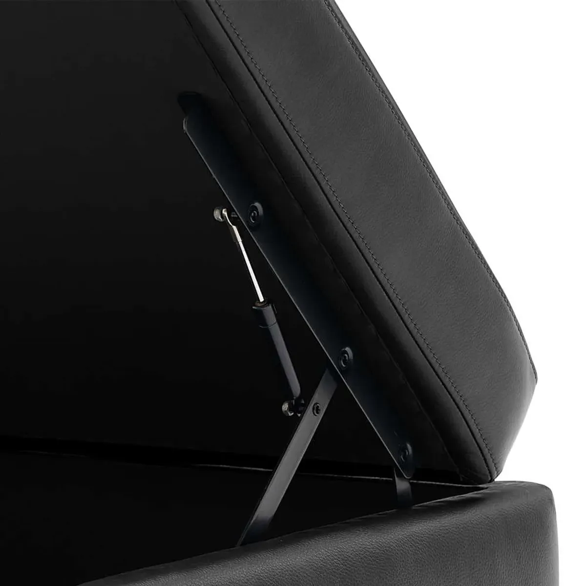 Hamilton Leather Storage Ottoman