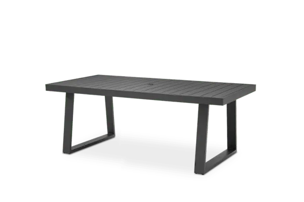 Rio Outdoor Aluminum Dining Table 78.7"