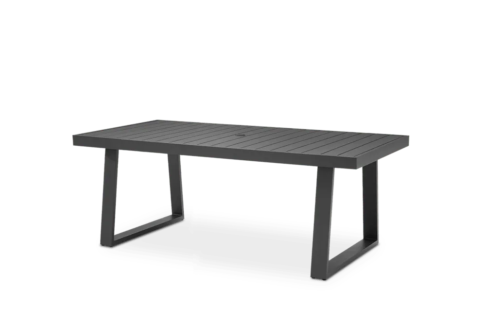 Rio Outdoor Aluminum Dining Table 78.7"