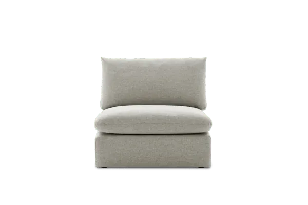 Dawson Armless Sofa, Seagull
