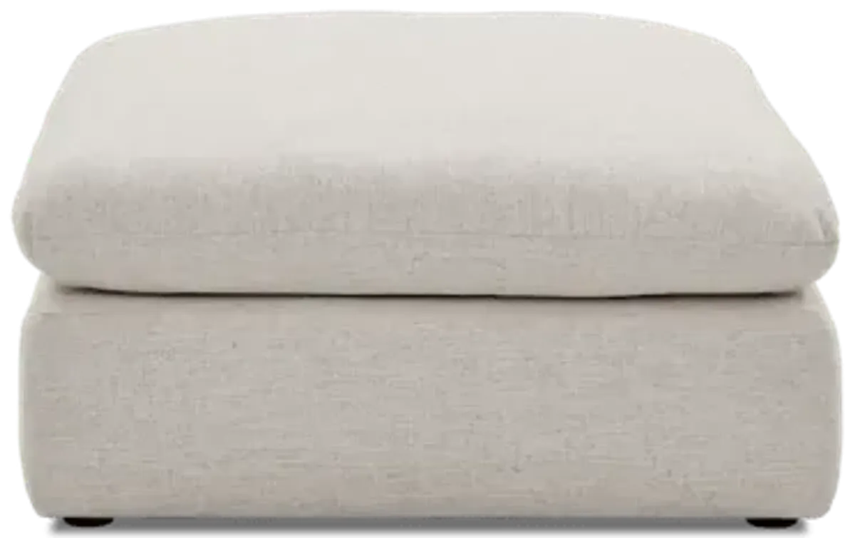 Dawson Ottoman 44", Beach Linen