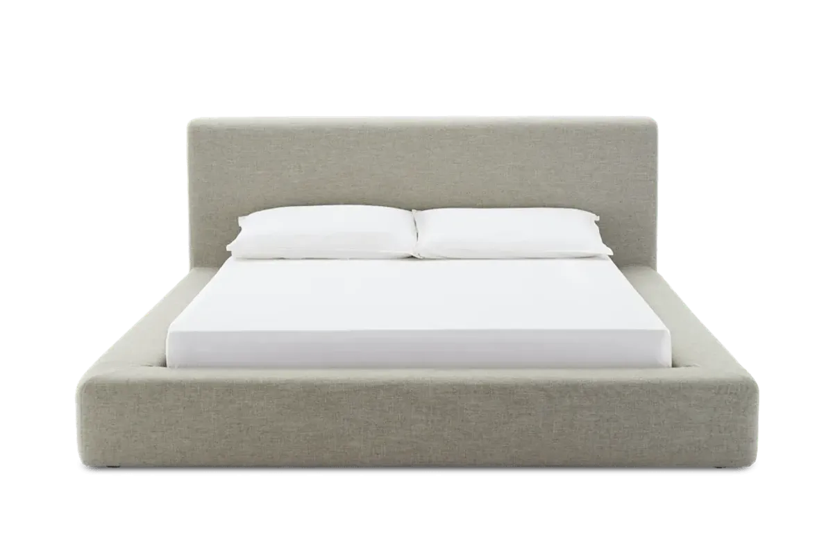 Dawson Queen Size Bed, Seagull