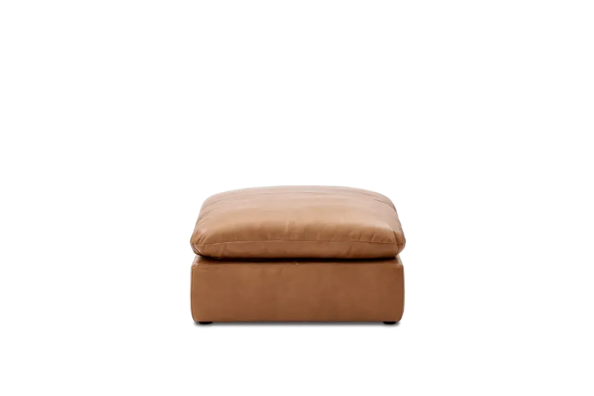 Dawson Leather Storage Ottoman