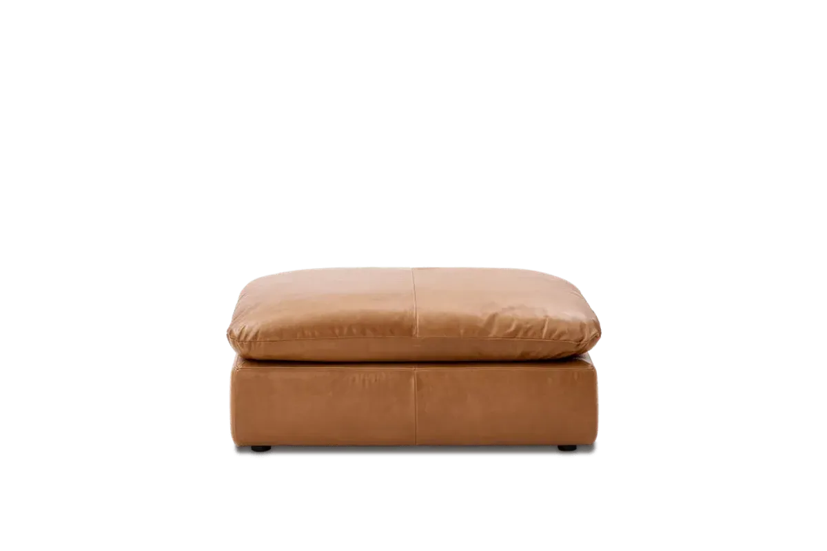 Dawson Leather Storage Ottoman