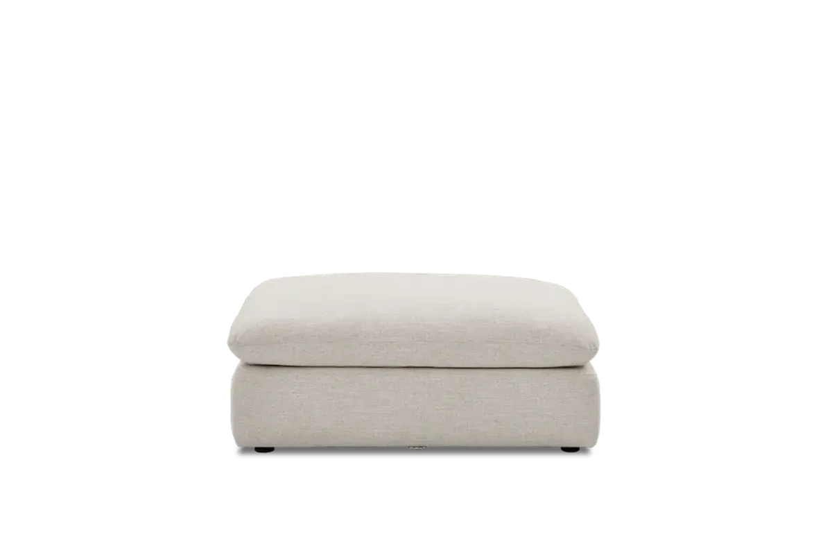 Dawson Large Storage Ottoman, (Navagio) Beach Linen