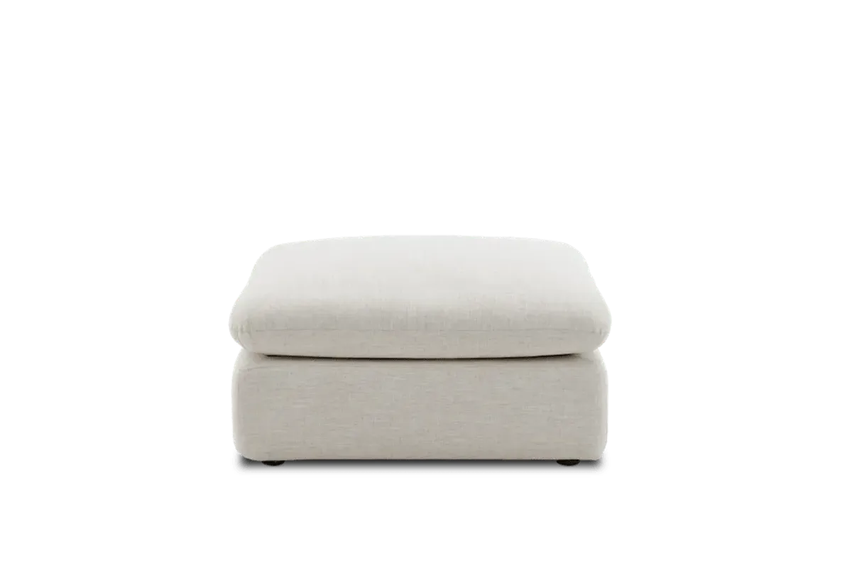 Dawson Small Storage Ottoman, (Navagio) Beach Linen