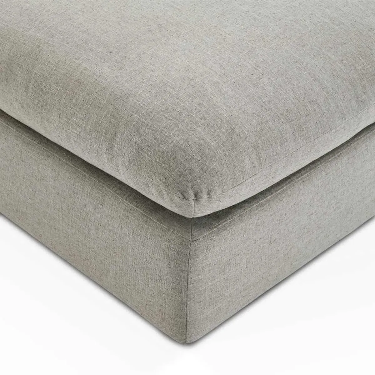 Dawson Small Storage Ottoman, (Navagio) Seagull