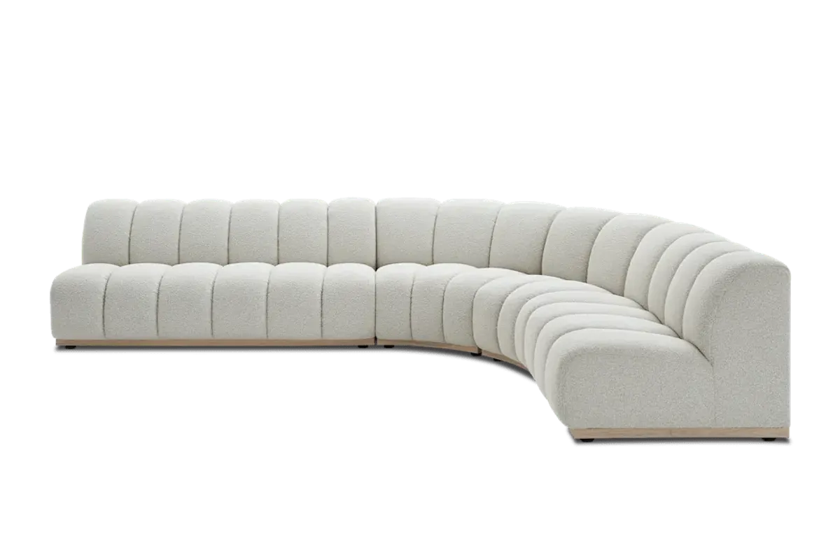 Marlow Performance Bouclé Chaise Sectional Sofa