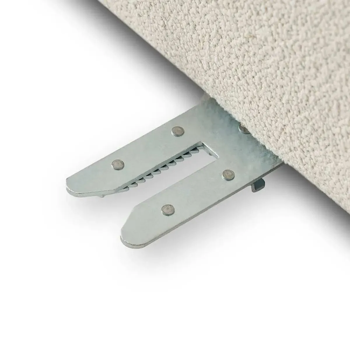 Auburn Performance Bouclé Extended L-Shape Sectional Sofa, Chalk