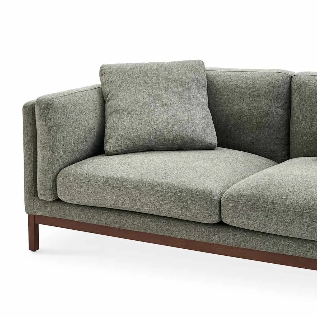 Owen Sofa, Haze (Walnut Stain)