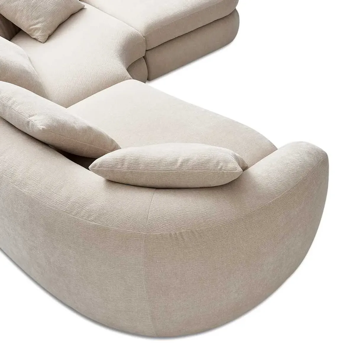 Fable Performance Fabric Extended Chaise Sectional Sofa