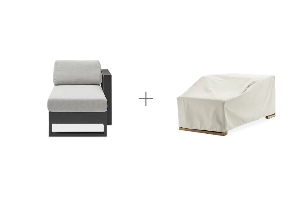 Rio Outdoor Right Chaise Sofa