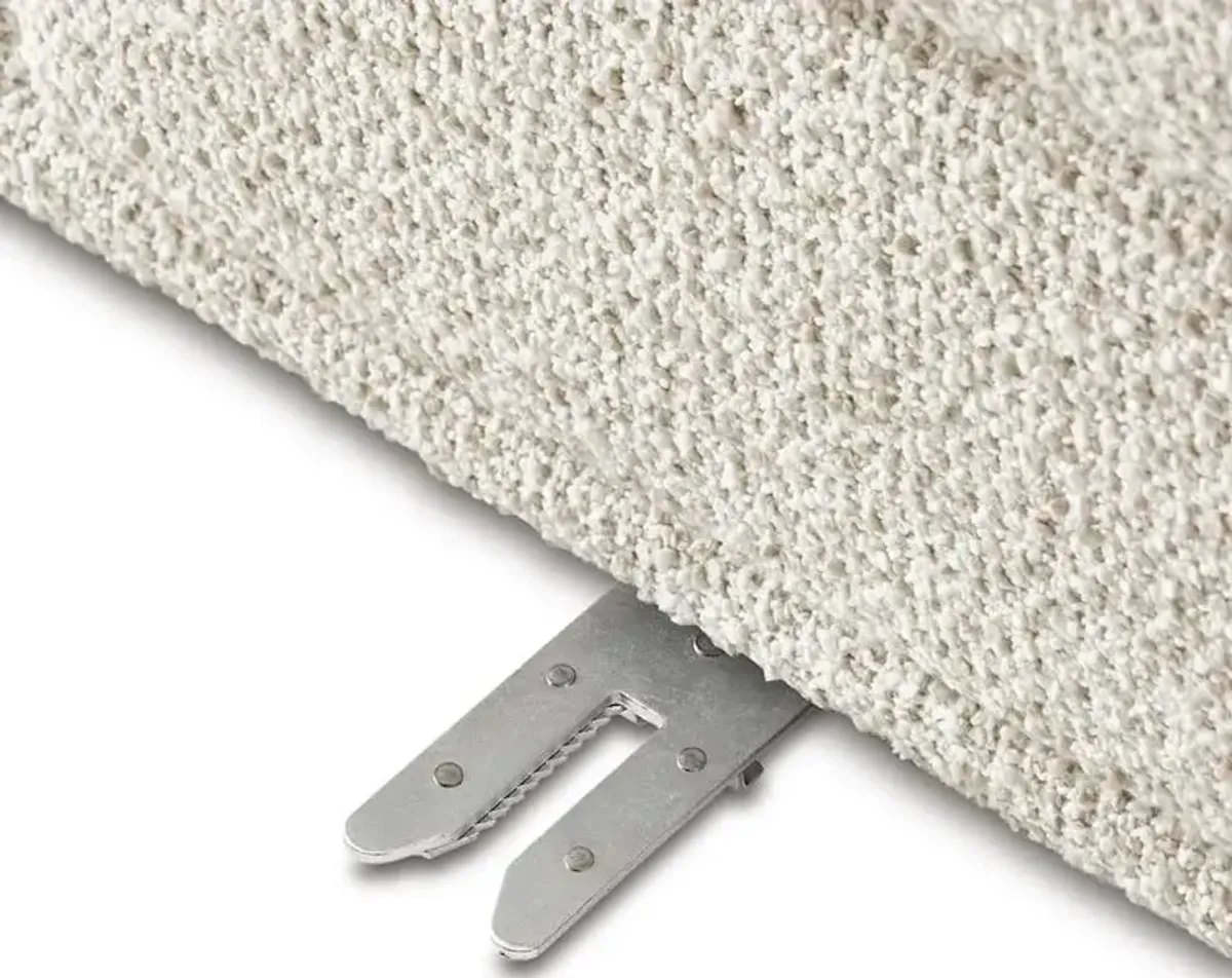 Solari Performance Fabric L-Shaped Sectional Sofa