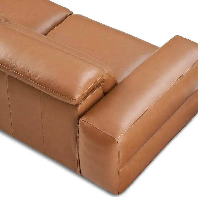 Jaron Leather Recliner Armchair