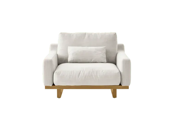 Mori Performance Fabric Armchair