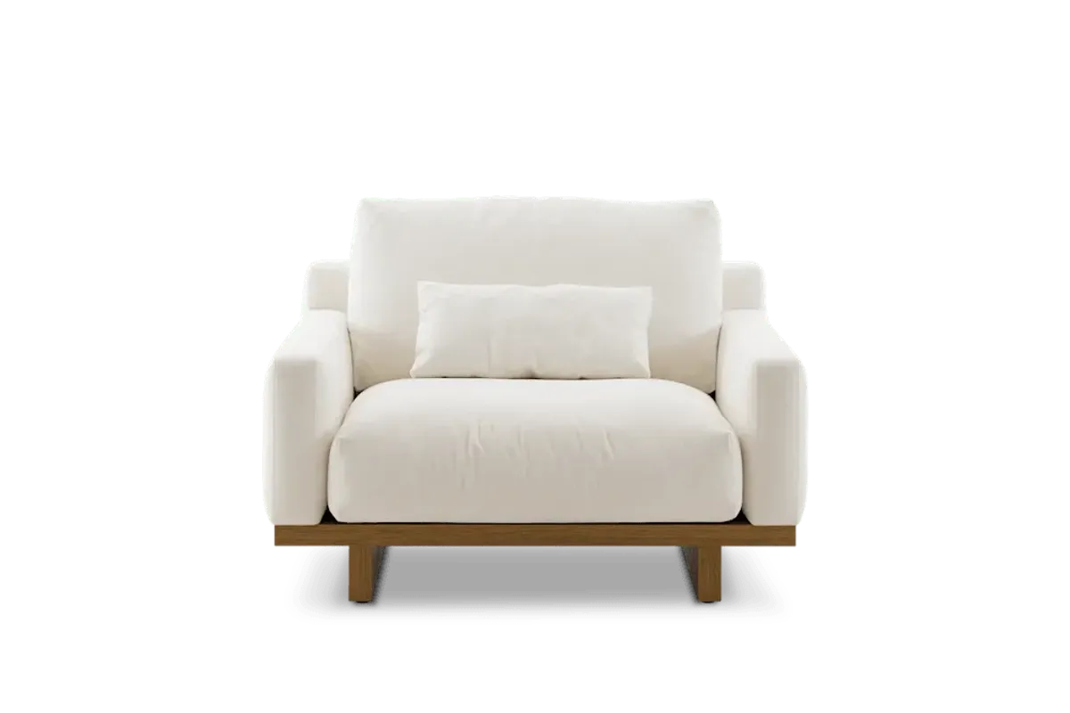 Mori Performance Fabric Armchair