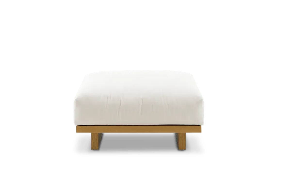 Mori Performance Fabric Side Ottoman