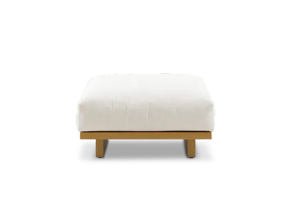 Mori Performance Fabric Side Ottoman