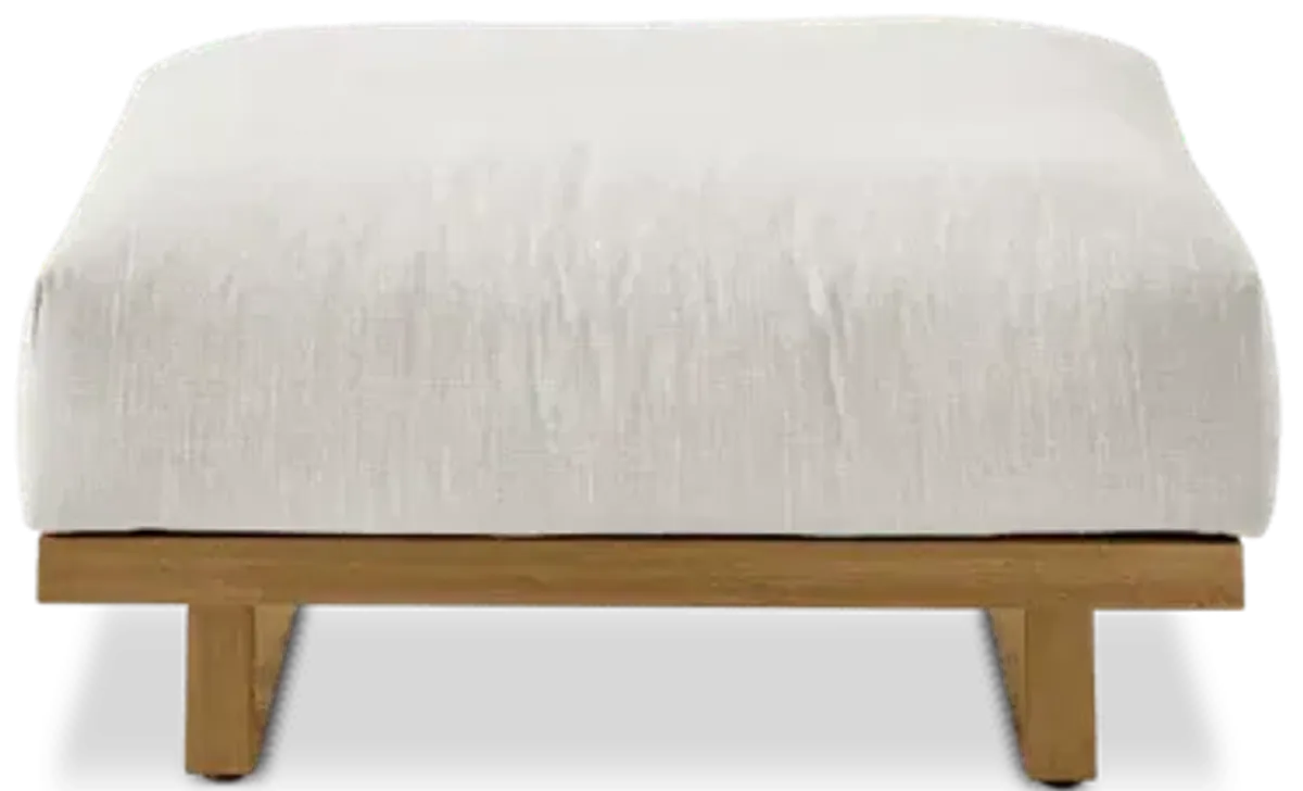 Mori Performance Fabric Side Ottoman