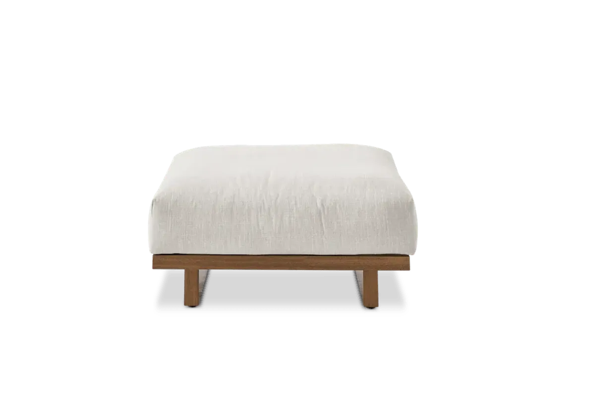 Mori Performance Fabric Side Ottoman