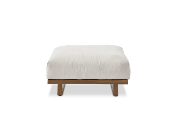 Mori Performance Fabric Side Ottoman