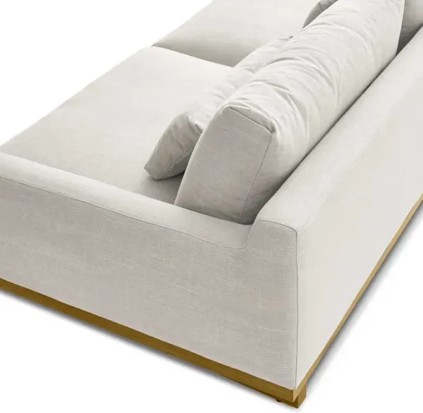 Mori Performance Fabric L-Shape Sectional Sofa