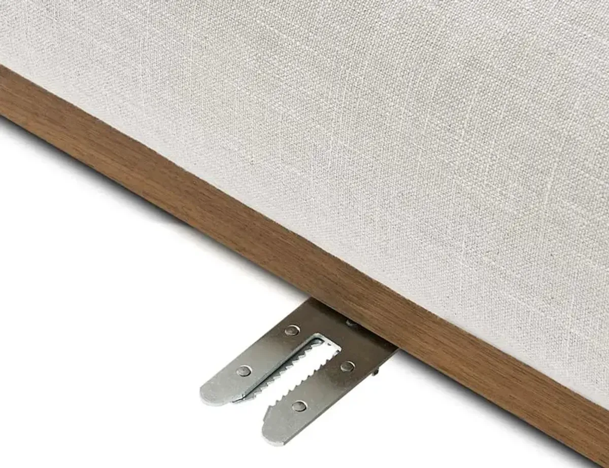 Mori Performance Fabric Armless L-Shape Sectional Sofa