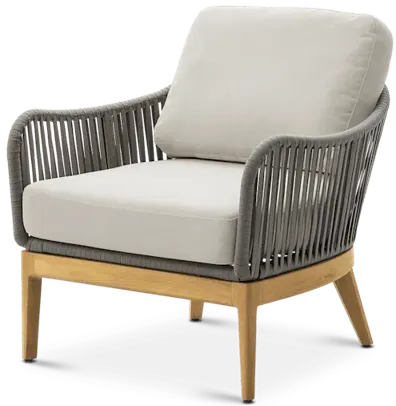 Isla Outdoor Lounge Chair, (Sable) Oat