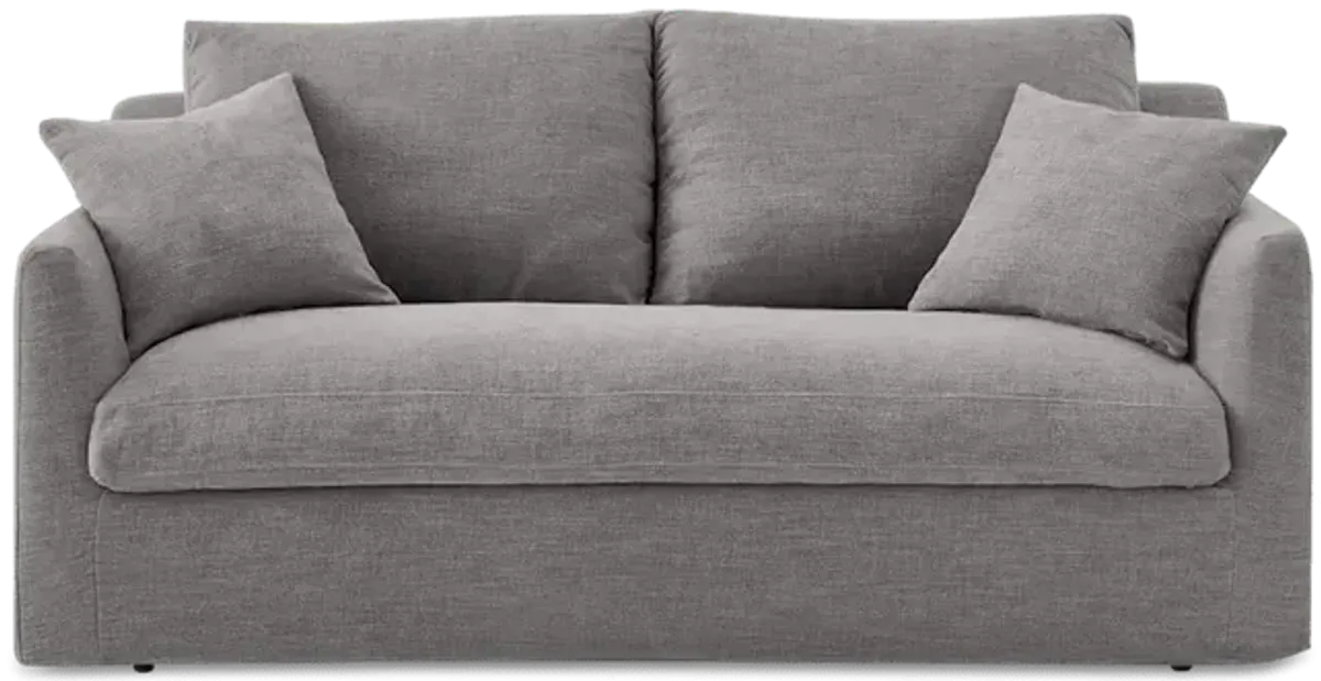 Agnes Slipcover Storage Sofa 79.9", (Sadie) Ash