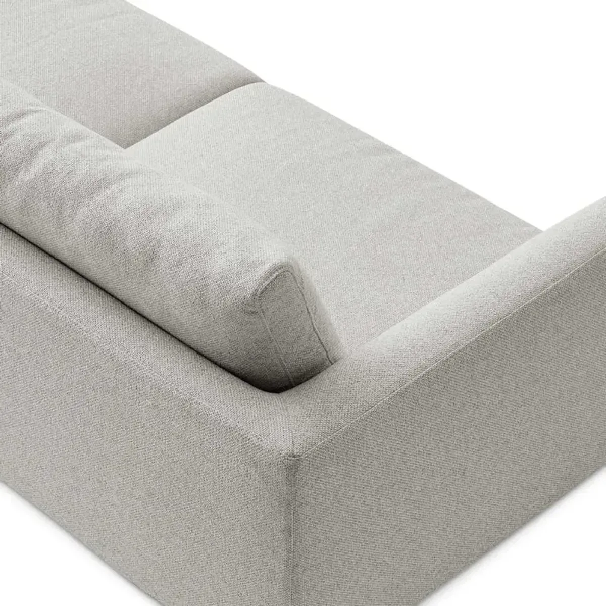 Lena Performance Fabric Left Chaise Sofa