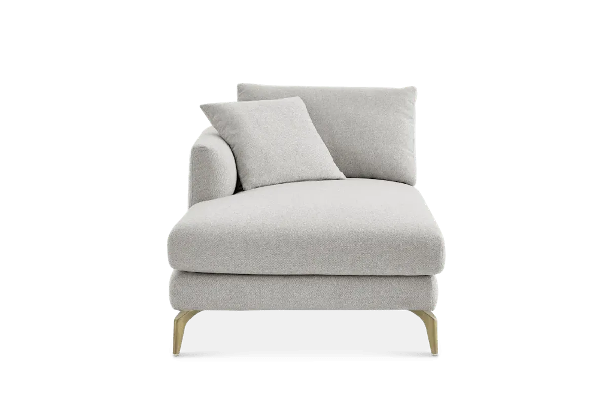 Lena Performance Fabric Left Chaise Sofa