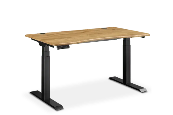 Emmerson Adjustable Standing Desk 55" American Oak