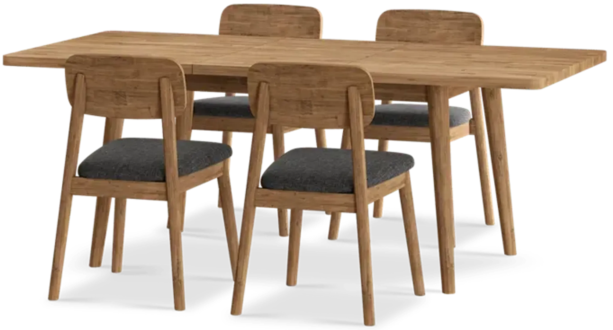 Seb Extendable Dining Set for 4-6 | Furniture.com