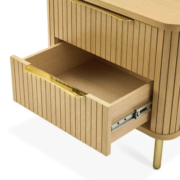 Harper 2-Drawer Nightstand