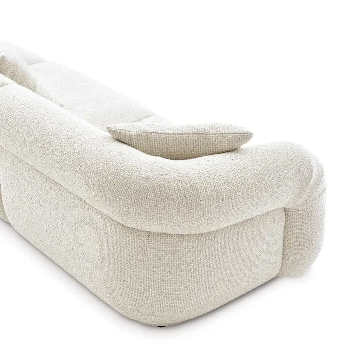 Solari Performance Fabric Sectional Sofa with Ottoman