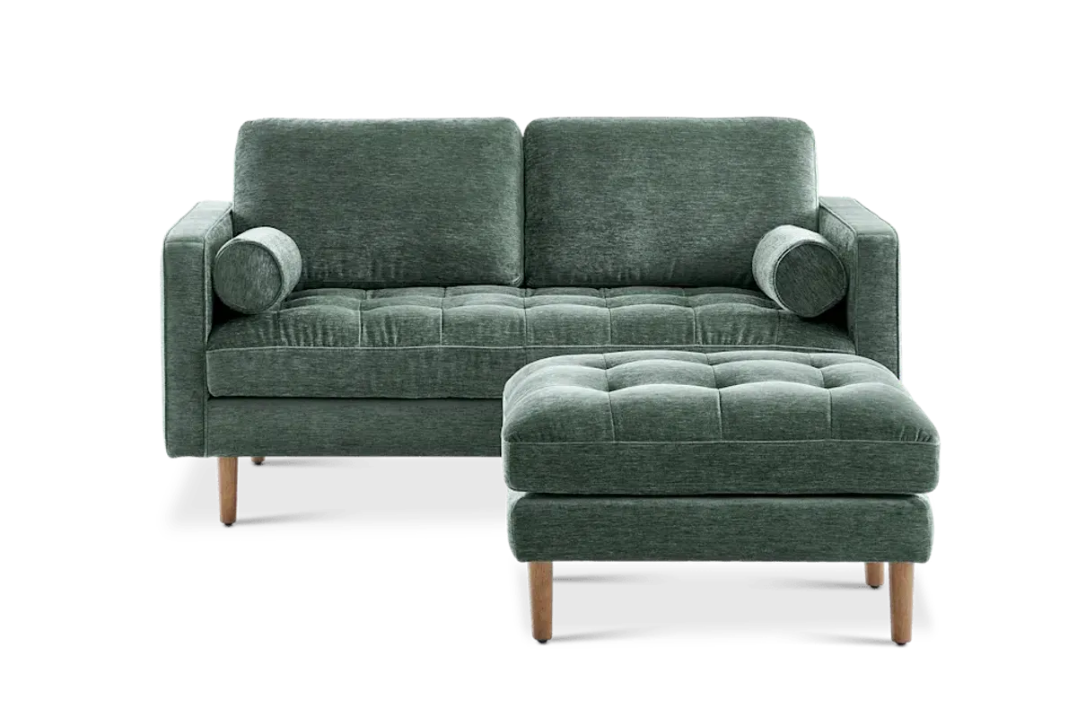 Madison Loveseat with Ottoman