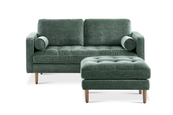 Madison Loveseat with Ottoman