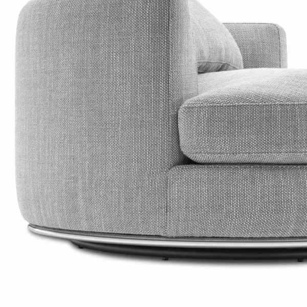 Hamilton Round Swivel 1.5 Seater Armchair