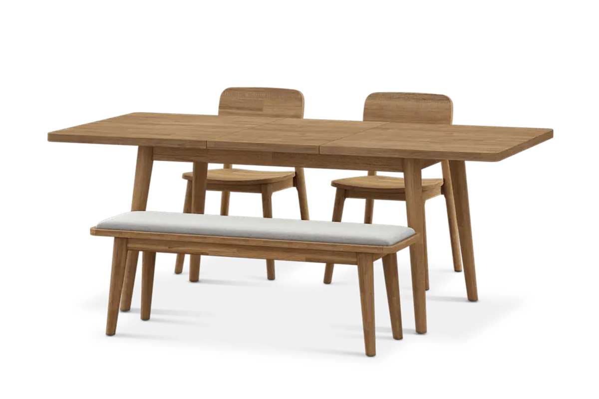 Seb Extendable Dining Set for 4-6