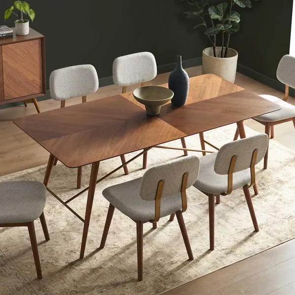 Lily Dining Table with 4 Chairs